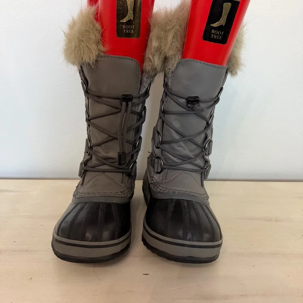 Sorel Grey Joan Of Artic Winter Boots